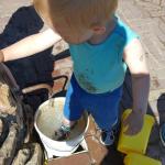 Even mijn schoenen schoonmaken :-)