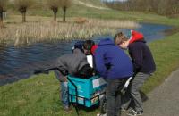 De basisscholen, die ons voorheen kenden van De Groene Poolster, werden verrast met een klein cadeautje: een mezenkastje voor op het schoolplein. De ondersteuning die van oudsher vooral door middel van leskisten werd gedaan, kon vanaf nu flink worden uitgebreid met expositiebezoeken, veldwerklessen en excursies.